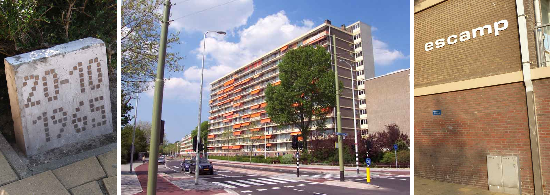 Het gebouw van VVE Escamp